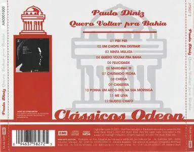Paulo Diniz - Quero Voltar pra Bahia (1969) {EMI Music Brasil 375827 2 rel 2007}
