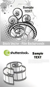 Stock Vector - Film Bakgrounds