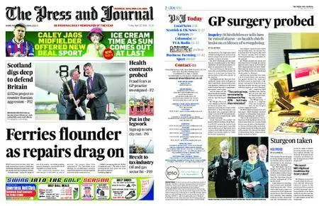 The Press and Journal Highlands and Islands – April 20, 2018