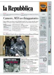 la Repubblica - 30 Marzo 2018