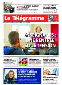 Le Télégramme Lorient – 22 août 2022