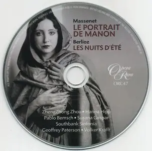 Massenet & Berlioz - Le Portrait de Manon - Les Nuits d' Ete (2013) {Opera Rara}