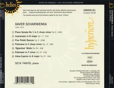 Franz Xaver Scharwenka - Piano Music Vol.1 - Seta Tanyel (2002) {Hyperion-Helios CDH55131 rec 1991}