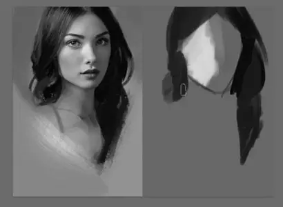 Paint a Portrait in Photoshop: Blank Canvas to Finished Illustration