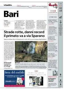 la Repubblica Bari - 15 Febbraio 2018