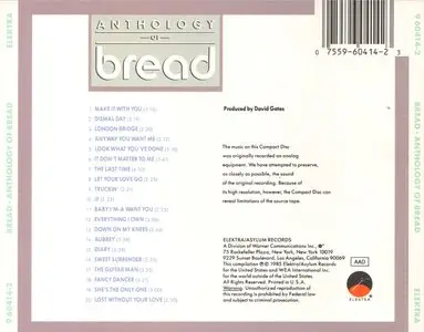 Bread - Anthology Of Bread (1985) [1990]