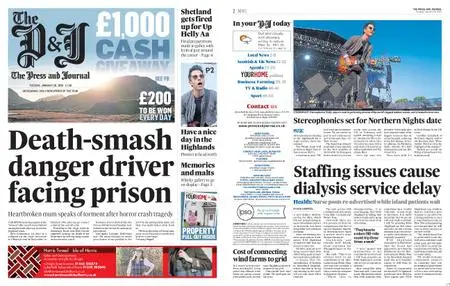 The Press and Journal Highlands and Islands – January 28, 2020