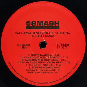 The Left Banke - Walk Away Renée / Pretty Ballerina (1967) 24-bit/96kHz Vinyl Rip