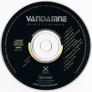 Vandamne - Night Crimes (1994) [Japan 1st Press]