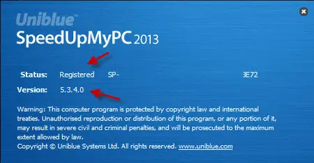 Uniblue SpeedUpMyPC 2013 5.3.4.0 Multilingual