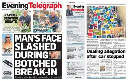 Evening Telegraph First Edition – August 10, 2020