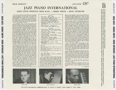 Dick Katz, Derek Smith, Rene Urtreger - Jazz Piano International (1957) {2013 Japan Jazz Best Collection 1000 Series 24bit}