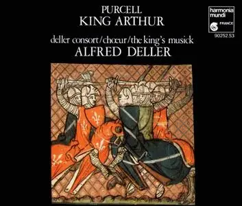 Alfred Deller, The Deller Consort, The King's Musick - Henry Purcell: King Arthur, Timon of Athens (1979)