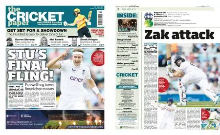 The Cricket Paper – July 30, 2023