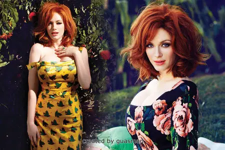 Christina Hendricks - Max Abadian Photoshoot May 2013