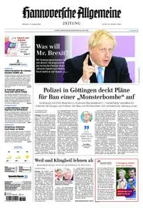 Hannoversche Allgemeine – 21. August 2019