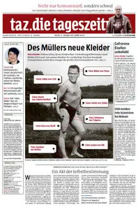 Tageszeitung TAZ vom 17 Oktober 2014