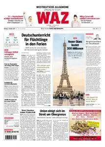 WAZ Westdeutsche Allgemeine Zeitung Essen-Steele/Kray - 09. Oktober 2017