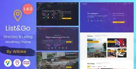 ThemeForest - ListGo v1.4.3 - Directory WordPress Theme - 20254260