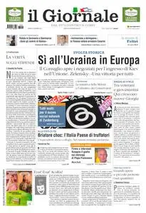 il Giornale - 15 Dicembre 2023