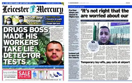 Leicester Mercury – March 17, 2020