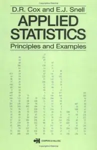 Applied Statistics - Principles and Examples