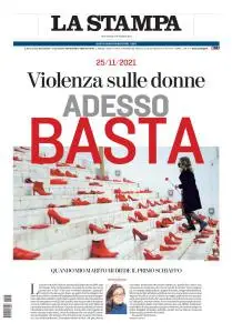 La Stampa Savona - 25 Novembre 2021