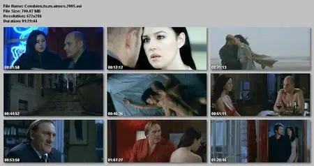 Combien tu m’aimes? (2005)[French] English + Spanish subs