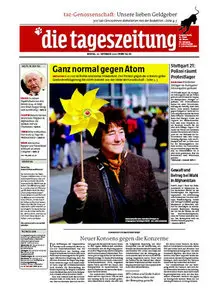 Tageszeitung TAZ vom 20 September 2010