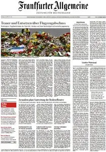 Frankfurter Allgemeine Zeitung vom Samstag, 19. Juli 2014