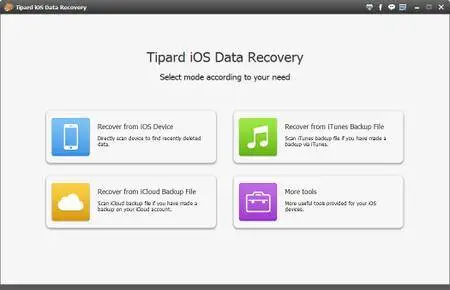 Tipard iOS Data Recovery 8.3.26 Multilingual Portable