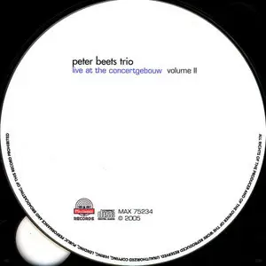 Peter Beets Trio – Live At The Concertgebouw Volume 2 (2005)
