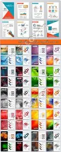 Brochure and flyer template vector 20