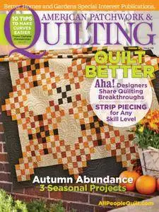 American Patchwork & Quilting - October 01, 2015