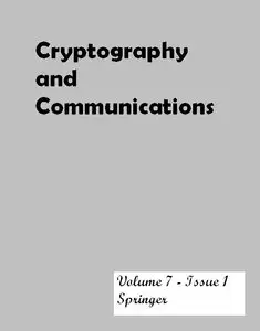 Cryptography and Communications - Volume 7 - Issue 1 - March 2015