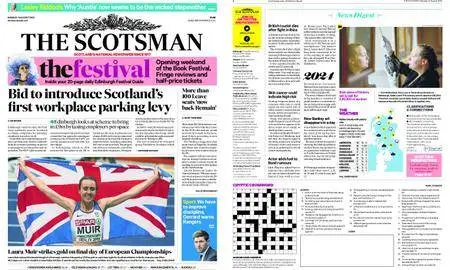 The Scotsman – August 13, 2018