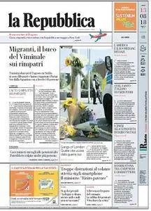 la Repubblica - 13 Agosto 2018