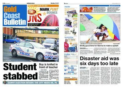 The Gold Coast Bulletin – March 31, 2011