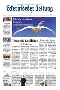 Eckernförder Zeitung - 11. November 2019