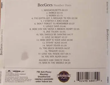 Bee Gees - Number Ones (2004)