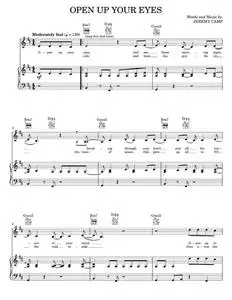 Open Up Your Eyes - Jeremy Camp, The Chronicles of Narnia: The Lion, The Witch And The Wardrobe Movi (Piano-Vocal-Guitar