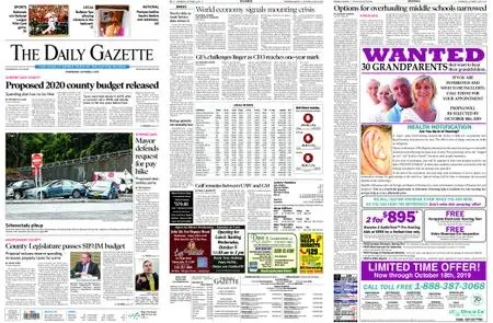 The Daily Gazette – October 02, 2019