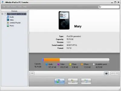 4Media iPod to PC Transfer 2.1.43.0618