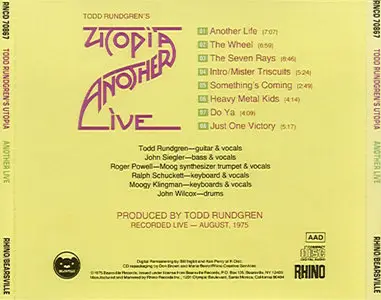 Utopia - Another Live (1975)