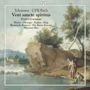 Rheinische Kantorei, Das Kleine Konzert & Hermann Max - Veni sancte spiritus: Festive Cantatas (2017)