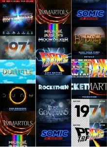 GraphicRiver - MOVIE TITLES - Vol.6 | Text-Effects/Mockups | Template-Pack 33281195