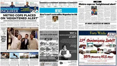 Philippine Daily Inquirer – August 03, 2018