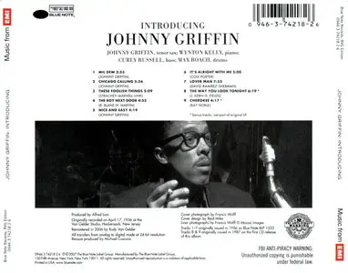 Johnny Griffin - Introducing Johnny Griffin (1956) [RVG Edition 2007]