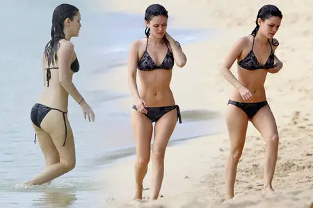 Rachel Bilson - Bikini at a beach in Barbados April 11&12, 2012