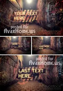 Graffiti Alley - Project for After Effects (Revostock)